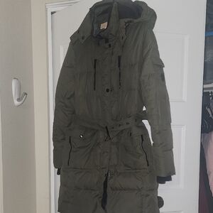 MICHAEL Michael Kors Olive Puffer Jacket